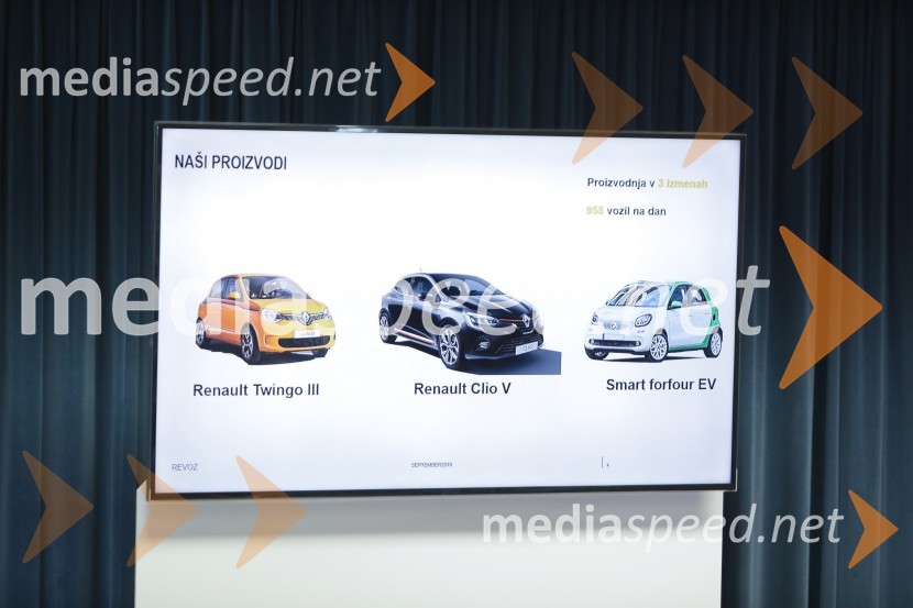 Renault Clio, slovenska predstavitev