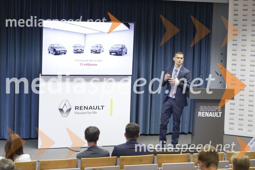 Renault Clio, slovenska predstavitev