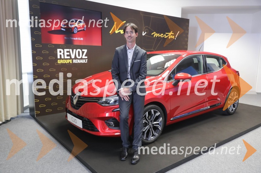  Francois Delion, generalni direktor, Renault Nissan AdriaticRenault Clio, slovenska predstavitev