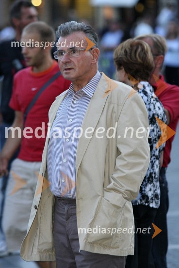 Miran Potrč, politikSprejem slovenske olimpijske reprezentance v Ljubljani