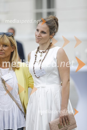  Barbra Jermann, urednica revije Suzy;  Nana Šumarda SlavničČajanka mednarodnega foruma WEF (Women Economic Forum)