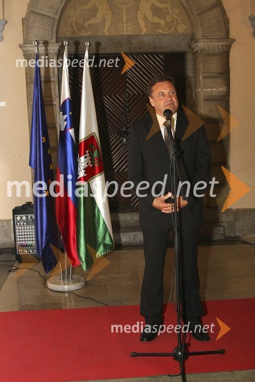 Zoran Jankovič, župan LjubljaneSprejem slovenske olimpijske reprezentance v Ljubljani