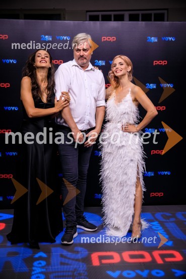  Lara Komar, igralka;  Marko Miladinović, direktor podjetja Armada, televizijski voditelj, igralec;  Lea Sirk, pevkaPOP Promenada 2019