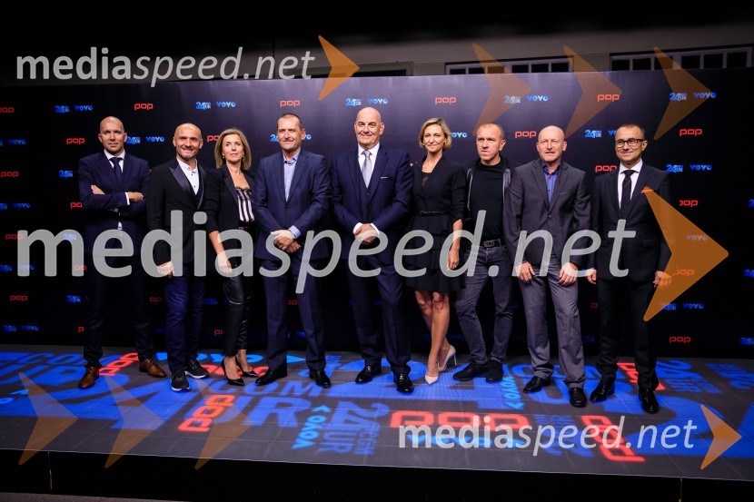  ... ;  Branko Čakarmiš,  programski direktor, Pro Plus;  ... ;  ... ;  Pavel Vrabec,  generalni direktor Pro Plus;  ... ;  ... ;  ... ;  Aleš Muhič,  direktor trženja PRO PLUSPOP Promenada 2019