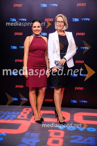  Iris Pšunder, Pro Plus;  Teja Jaklič Meglič, vodja marketinga, Miele SlovenijaPOP Promenada 2019