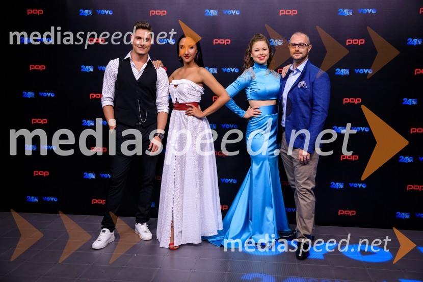  Arnej Ivkovič, plesalec;  Nika Bagon, plesalka;  Martina  Plohl, plesalka;  Jernej Brenholc, plesalecPOP Promenada 2019
