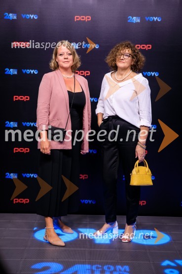  Jerneja Jevševar Zelinka, producentka programa Val 202;  Nataša  Zanuttini, urednica dnevno aktualnega programa Val 202POP Promenada 2019