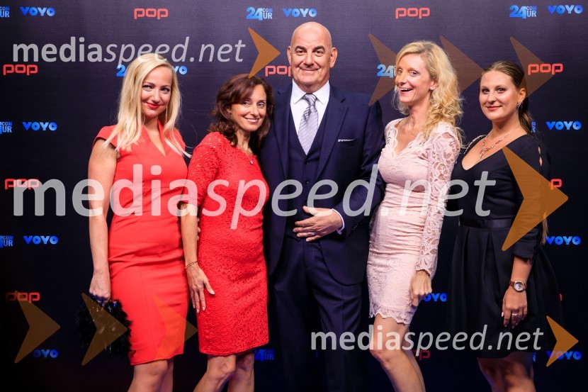  Milena  Janžekovič, ProPlus;  Denisa Huber, medijsko planiranje, Media Publikum;  Pavel Vrabec,  generalni direktor Pro Plus;  Katarina Huber, medijsko planiranje, Media Publikum;  ... POP Promenada 2019
