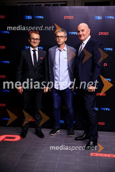 Aleš Muhič,  direktor trženja PRO PLUS;  ... ;  Pavel Vrabec,  generalni direktor Pro PlusPOP Promenada 2019