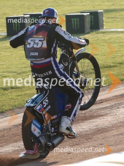  Matej Žagar, speedwayist (AMTK Ljubljana)Žagar z drugim  mestom v danskem Vojensu privozil med osmerico v SP