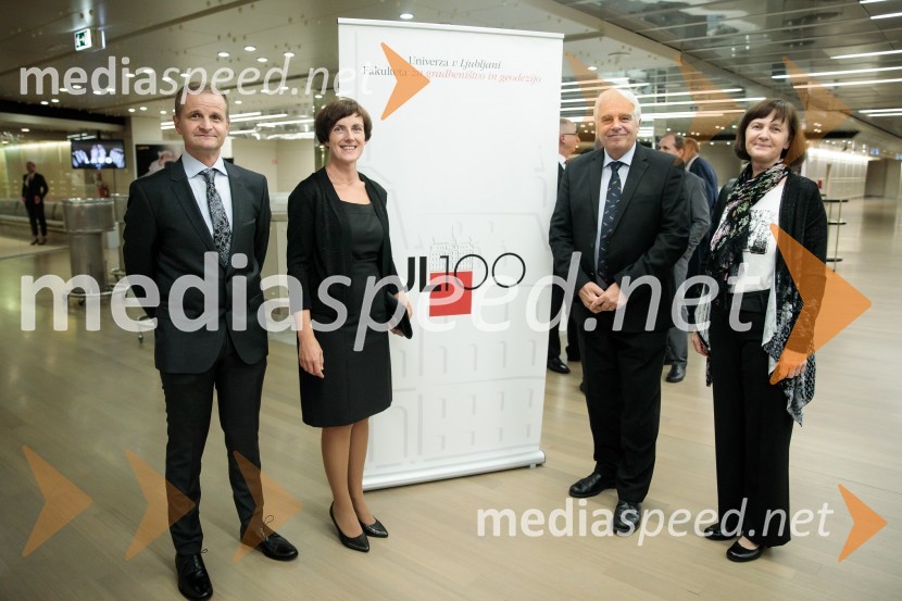  ... ; prof. dr. Anka Lisec;  ... ;  ... Proslava ob 100-letnici Fakultete za gradbeništvo in geodezijo