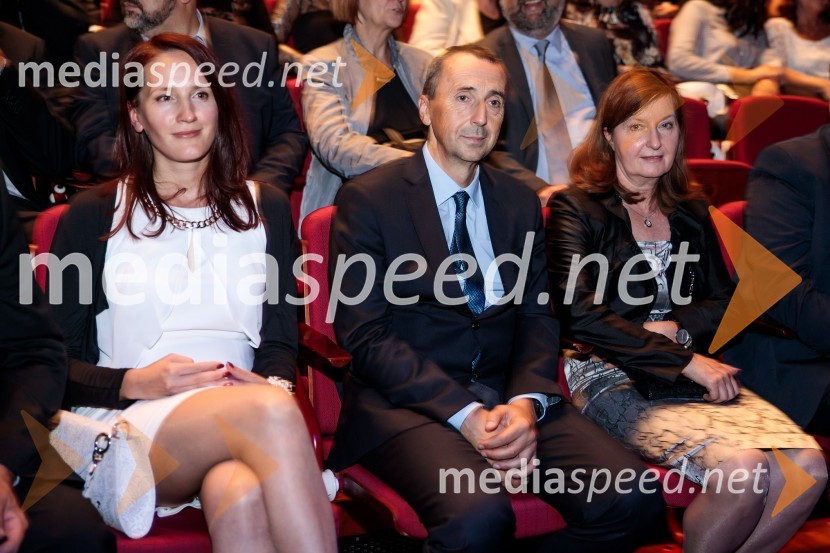 dr. Tanja Prešeren, direktorica Inštituta za hidravlične raziskave - Hidroinštitut; mag. Marko Cvikl, direktor, Vodovod kanalizacija, d. o. o. Celje;  ... Proslava ob 100-letnici Fakultete za gradbeništvo in geodezijo