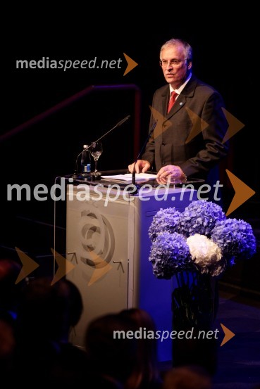 prof. dr. Matjaž Mikoš, dekan Fakultete za gradbeništvo in geodezijo Univerze v Ljubljani (UL FGG) Proslava ob 100-letnici Fakultete za gradbeništvo in geodezijo