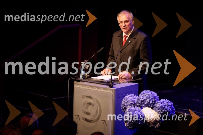 prof. dr. Matjaž Mikoš, dekan Fakultete za gradbeništvo in geodezijo Univerze v Ljubljani (UL FGG) Proslava ob 100-letnici Fakultete za gradbeništvo in geodezijo