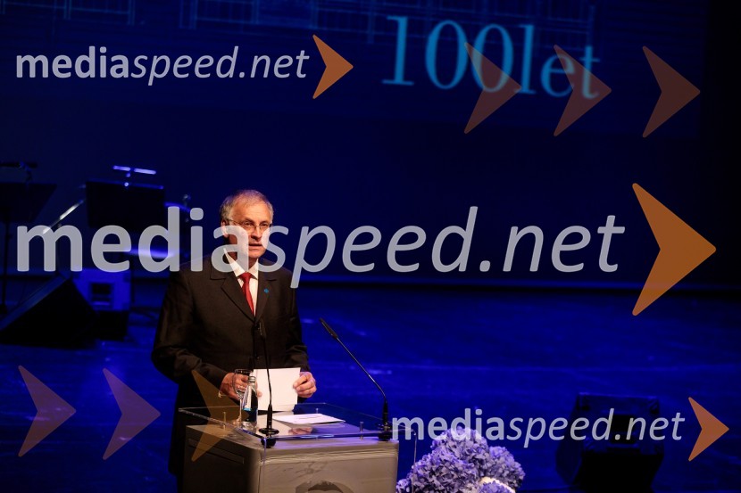 prof. dr. Matjaž Mikoš, dekan Fakultete za gradbeništvo in geodezijo Univerze v Ljubljani (UL FGG) Proslava ob 100-letnici Fakultete za gradbeništvo in geodezijo