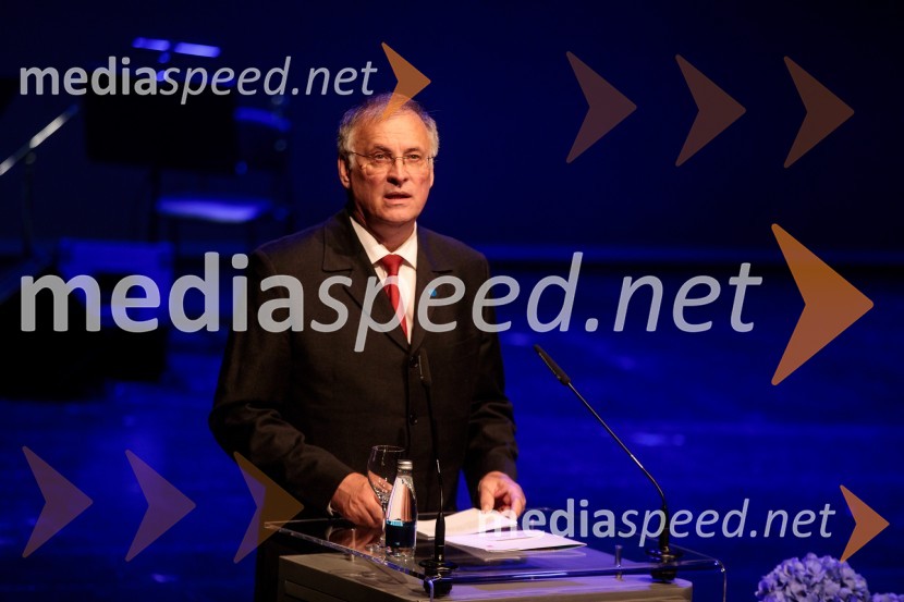 prof. dr. Matjaž Mikoš, dekan Fakultete za gradbeništvo in geodezijo Univerze v Ljubljani (UL FGG) Proslava ob 100-letnici Fakultete za gradbeništvo in geodezijo