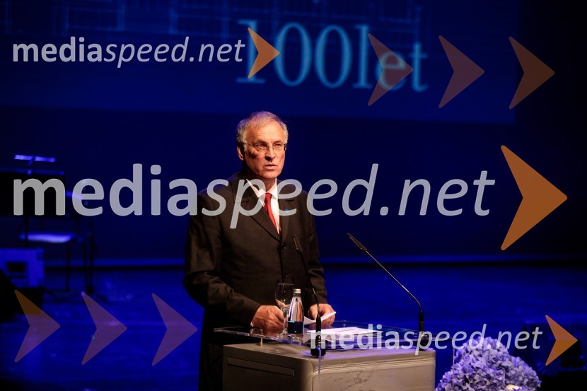 prof. dr. Matjaž Mikoš, dekan Fakultete za gradbeništvo in geodezijo Univerze v Ljubljani (UL FGG) Proslava ob 100-letnici Fakultete za gradbeništvo in geodezijo