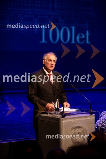 prof. dr. Matjaž Mikoš, dekan Fakultete za gradbeništvo in geodezijo Univerze v Ljubljani (UL FGG) Proslava ob 100-letnici Fakultete za gradbeništvo in geodezijo