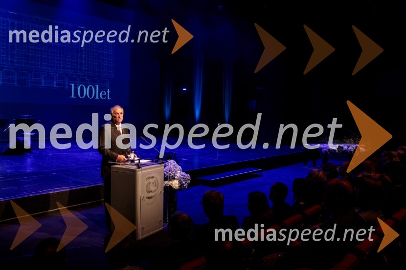 prof. dr. Matjaž Mikoš, dekan Fakultete za gradbeništvo in geodezijo Univerze v Ljubljani (UL FGG) Proslava ob 100-letnici Fakultete za gradbeništvo in geodezijo