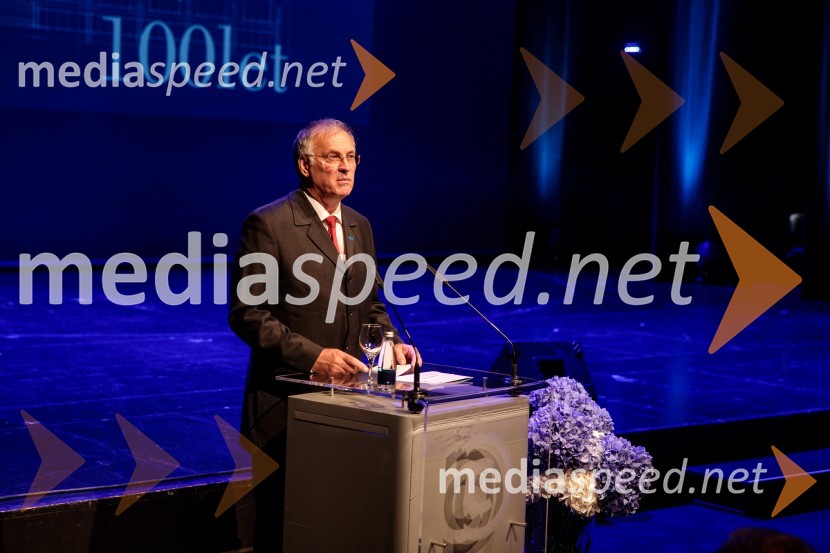 prof. dr. Matjaž Mikoš, dekan Fakultete za gradbeništvo in geodezijo Univerze v Ljubljani (UL FGG) Proslava ob 100-letnici Fakultete za gradbeništvo in geodezijo