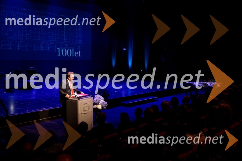 dr. Igor Papič, rektor, Univerza v LjubljaniProslava ob 100-letnici Fakultete za gradbeništvo in geodezijo