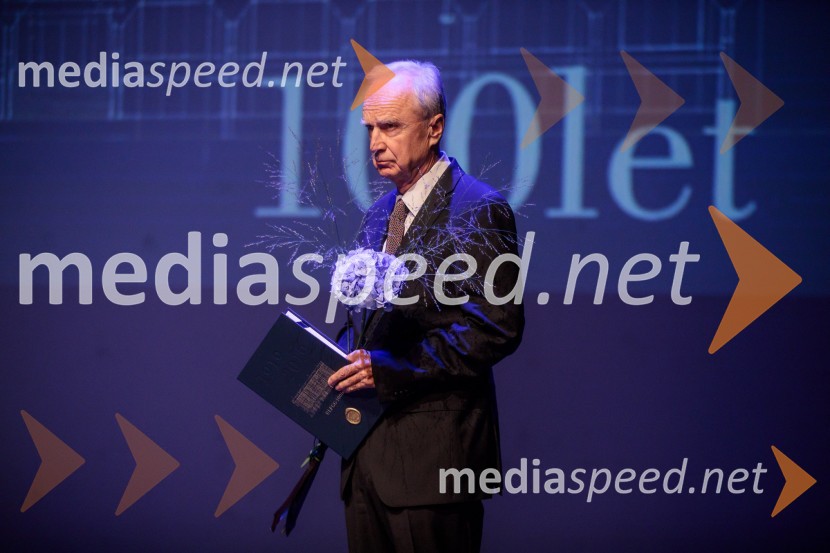 prof. dr. Peter Fajfar, profesor na Univerzi v Ljubljani in član Slovenske inženirske akademijeProslava ob 100-letnici Fakultete za gradbeništvo in geodezijo