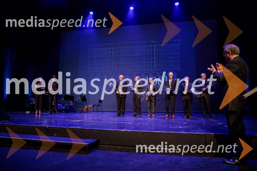 Prejemniki zlatih jubilejnih plaketProslava ob 100-letnici Fakultete za gradbeništvo in geodezijo