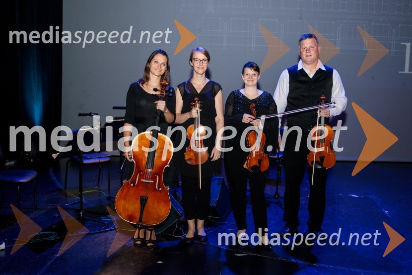  Urša  Kržič, violončelo, Godalni kvartet Al Fine;  Neža Piry, violina, Godalni kvartet Al Fine;  Urška Trček Lenarčič, violina, Godalni kvartet Al Fine;  Peter  Kranjec, viola, Godalni kvartet Al FineProslava ob 100-letnici Fakultete za gradbeništvo in geodezijo