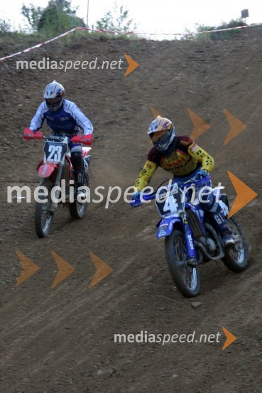 Aleksander Žafran, AMD Feroda Celje in Klemen Gerčar, Sitar Dunlop RTMOTOKROS, Finalna dirka za DP Orehova vas