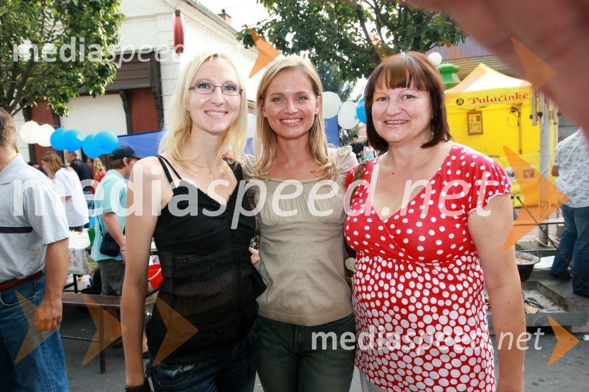 Viktorija Jus, Katarina Kresal, predsednica LDS ter notranja ministrica RS in Gizela JusBogračfest 2008