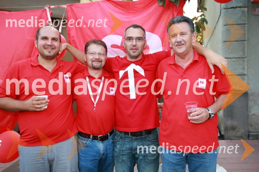 Mitja Ficko, tehnični direktor Komunala Radgona, ..., ...,  	Anton Kampuš, župan občine Gornja RadgonaBogračfest 2008