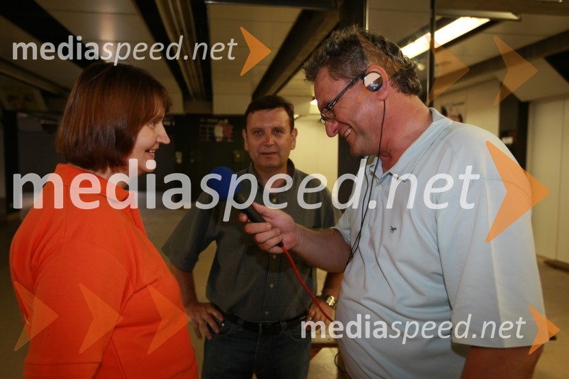 Gabi Feher, v.d. direktorja Turizem Lendava d.o.o in Bojan Rajh, voditelj na Radiu Murski ValBogračfest 2008