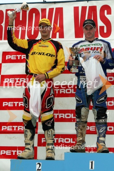 Miha Špindler, Sitar Dunlop RT in Erik Slavec, MK Mitas Fortuna TrebnjeMOTOKROS, Finalna dirka za DP Orehova vas