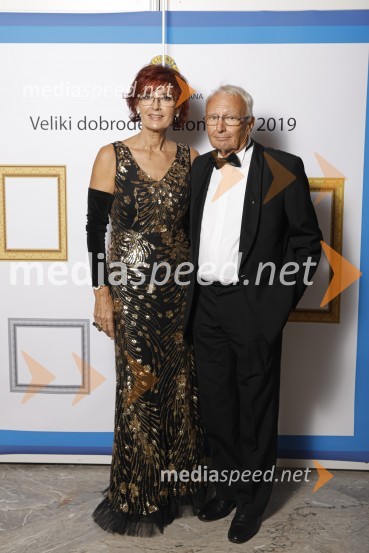 Darinka Pavlič Kamien, strokovnjakinja za komuniciranje; dr. Peter KamienVeliki dobrodelni Lions ples 2019