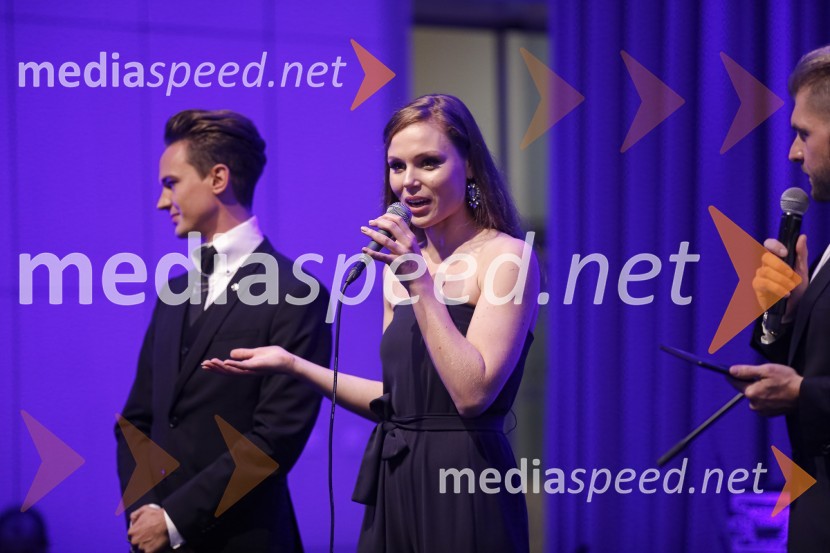  Luka Markus Štajer, pevec, igralec;  Flora Ema Lotrič, pevkaVeliki dobrodelni Lions ples 2019