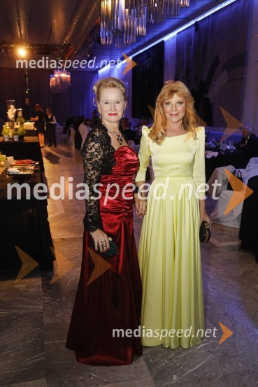  Katjuša Rojac, kiparka in galeristka;  Darja Kuhar Kotnik, soustanoviteljica in podpredsednica Društva za zdravje narodaVeliki dobrodelni Lions ples 2019