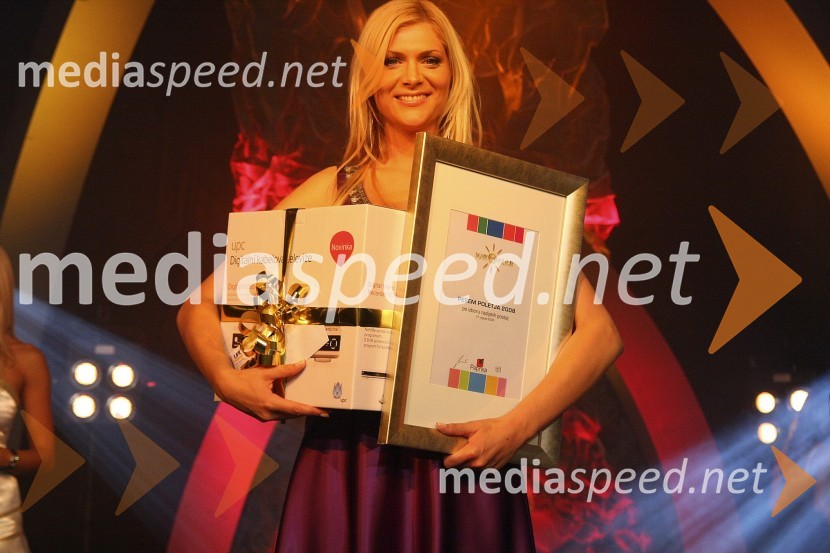 Manca Špik, dobitnica nagrade za Pesem poletja po izboru radijskih postajPesem poletja 2008