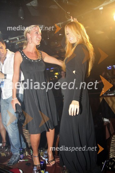 Ota Roš, moderatorka Radia Antena in Saša Lendero, pevkaPesem poletja 2008