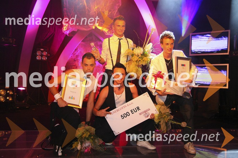 Skupina Casanova, dobitniki nagrade za najboljši odrski nastopPesem poletja 2008