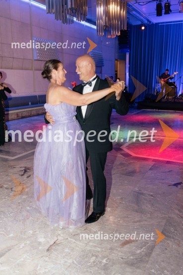  Polona  Praprotnik;  Frane Praprotnik, podjetnikVeliki dobrodelni Lions ples 2019