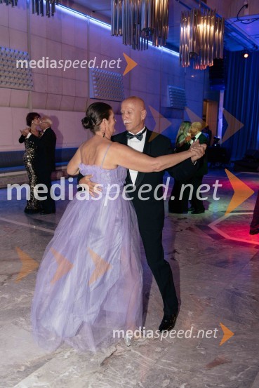  Polona  Praprotnik;  Frane Praprotnik, podjetnikVeliki dobrodelni Lions ples 2019