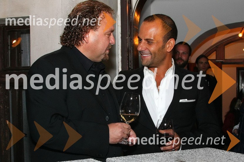 Darko Brlek, direktor Festivala Ljubljana in Tomaž Pandur, režiser predstaveFestival Ljubljana, Predstava Tomaža Pandurja: Baroko