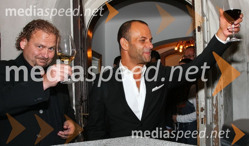 Darko Brlek, direktor Festivala Ljubljana in Tomaž Pandur, režiser predstaveFestival Ljubljana, Predstava Tomaža Pandurja: Baroko