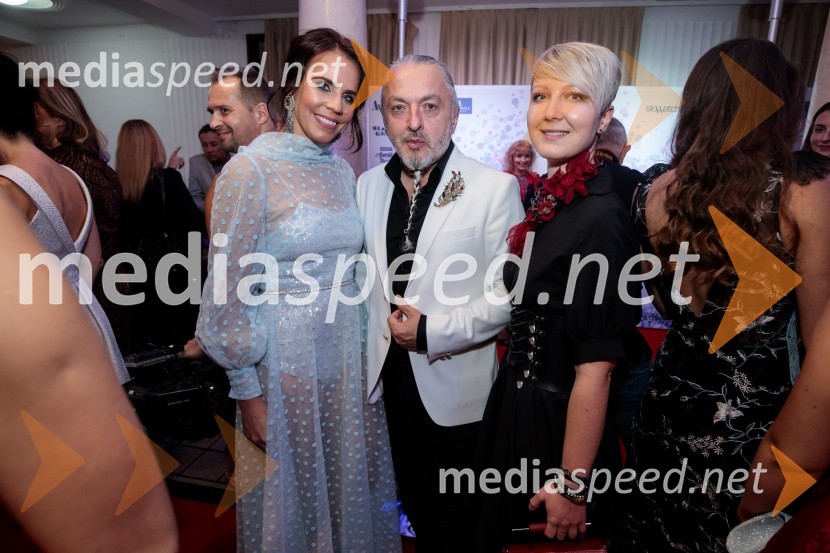  Lorella Flego, voditeljica;  Milan Gačanovič - Gacho, modni guru;  Nina  Žnideršič, fotografinjaFemme fatale 2019 je Natalija Verboten