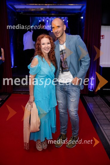  Irena Jalšovec Kogoj - Regina, pevka;  Miro Mišljen, modni oblikovalecFemme fatale 2019 je Natalija Verboten