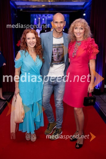  Irena Jalšovec Kogoj - Regina, pevka;  Miro Mišljen, modni oblikovalec;  Lilijana Kastelic, oblikovalkaFemme fatale 2019 je Natalija Verboten