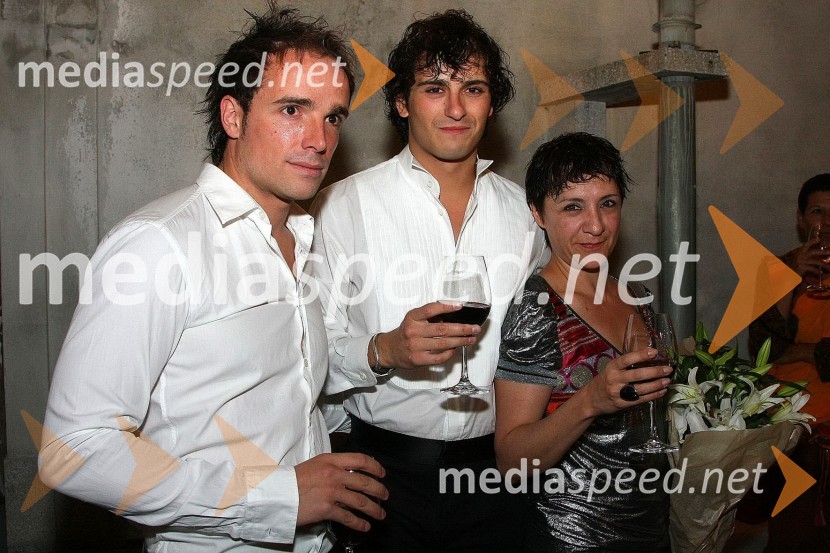 Chema Leon, Asier Etxeandía in Blanca Portillo, španski igralciFestival Ljubljana, Predstava Tomaža Pandurja: Baroko