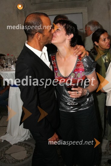 Tomaž Pandur, režiser in Blanca Portillo, španska igralkaFestival Ljubljana, Predstava Tomaža Pandurja: Baroko