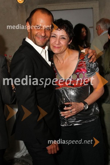 Tomaž Pandur, režiser in Blanca Portillo, španska igralkaFestival Ljubljana, Predstava Tomaža Pandurja: Baroko