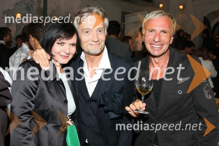 Jožica Brodarič, modna ikona, Franci Planinšek, lepotni kirurg in Igor Jelen, lastnik plesnega studia IgenFestival Ljubljana, Predstava Tomaža Pandurja: Baroko